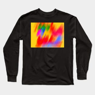 Rainbow Colours-Available As Art Prints-Mugs,Cases,Duvets,T Shirts,Stickers,etc Long Sleeve T-Shirt